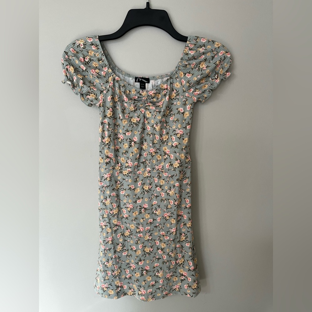 Art Class Girls Floral Dress, Size M